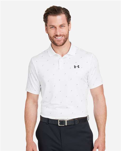 Under Armour Men's 3.0 Printed Performance Polo