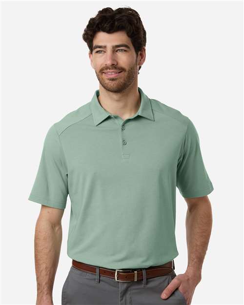Devon & Jones Men's Seaton Pebble Textured Polo