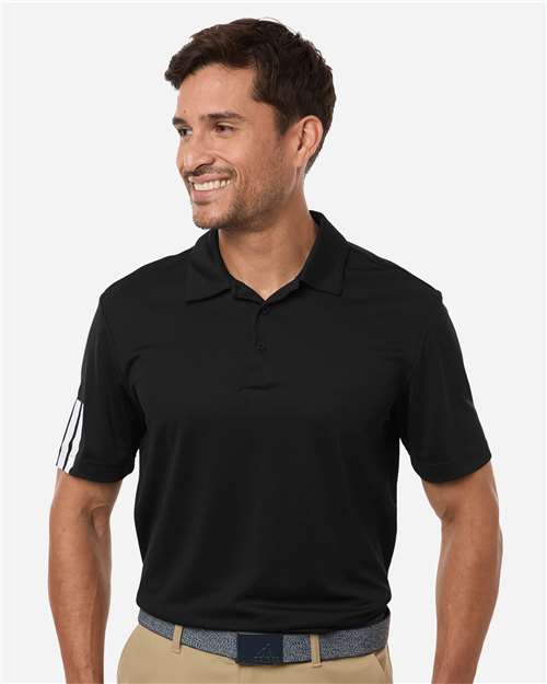 Adidas Men's Performance 3-Stripes Climacool Polo
