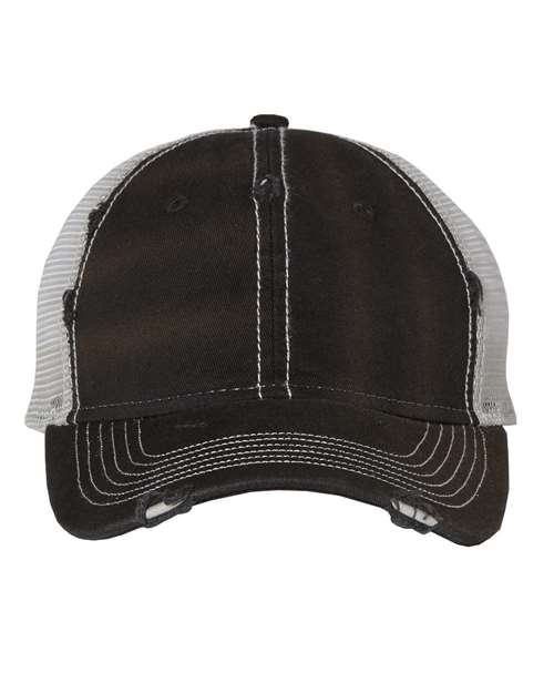 Valucap Bounty Dirty-Washed Mesh-Back Cap