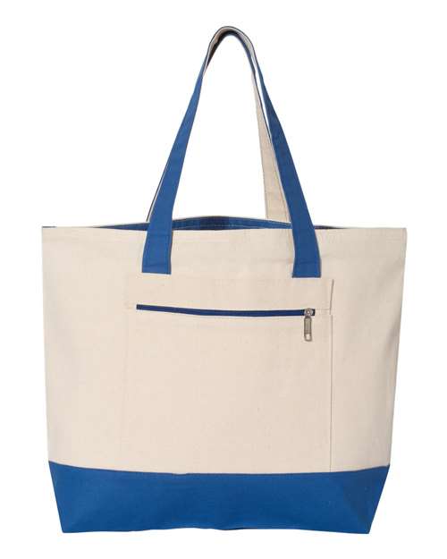 Q-Tees 19L Zippered Tote