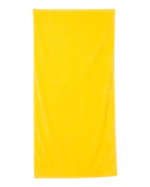 Q-Tees Velour Beach Towel