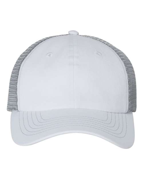 Valucap Contrast-Stitch Mesh-Back Cap