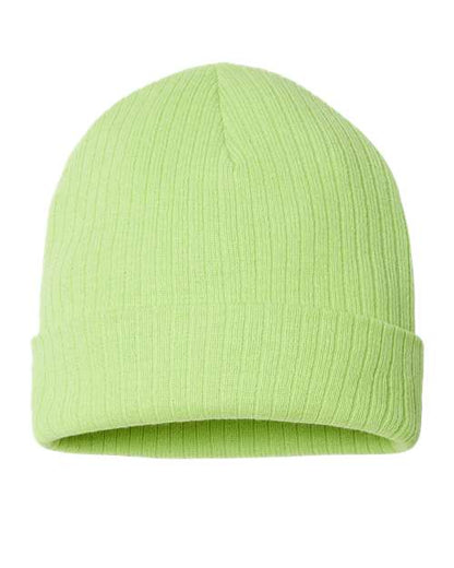 Atlantis Headwear Sustainable Rib Cuffed Beanie