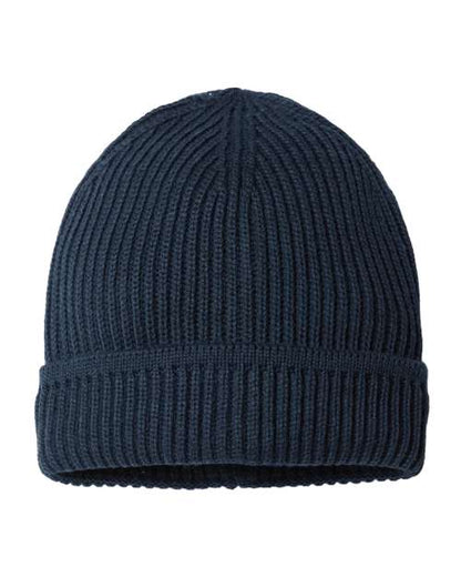 Atlantis Headwear Sustainable Finish Edge Cuffed Beanie