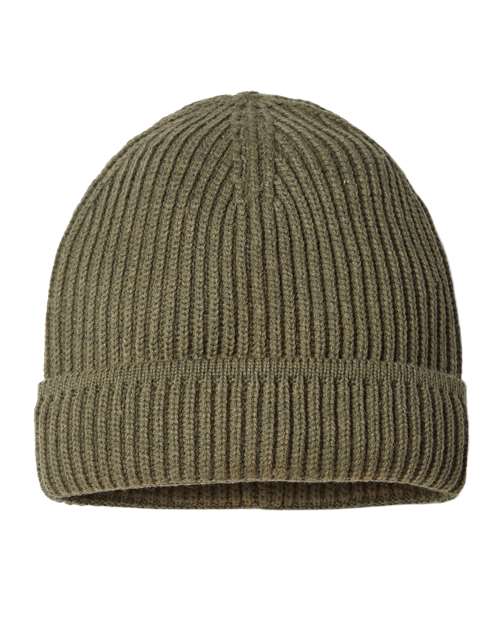 Atlantis Headwear Sustainable Finish Edge Cuffed Beanie