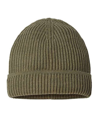 Atlantis Headwear Sustainable Finish Edge Cuffed Beanie