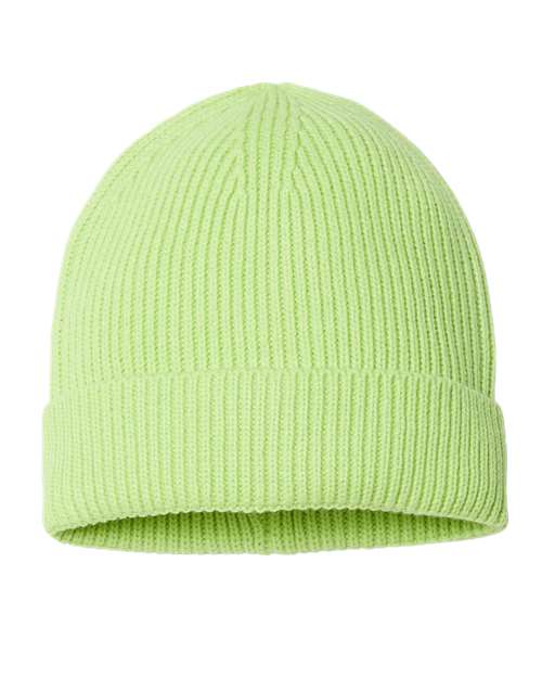 Atlantis Headwear Sustainable Fine Rib Cuffed Beanie