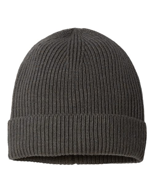 Atlantis Headwear Sustainable Fine Rib Cuffed Beanie