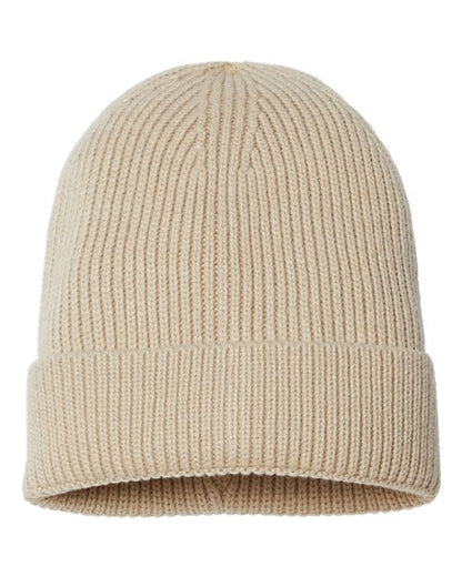 Atlantis Headwear Sustainable Fine Rib Cuffed Beanie