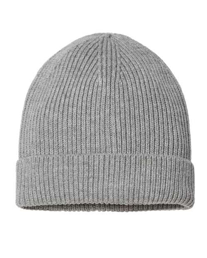 Atlantis Headwear Sustainable Fine Rib Cuffed Beanie