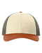 Cream/ Loden Green/ Dark Orange