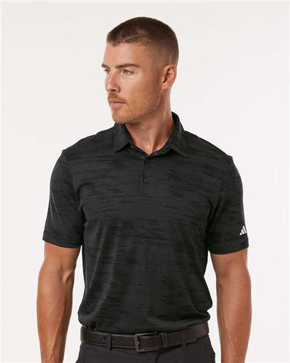 Adidas Men's Ultimate365 Textured Stripe Polo
