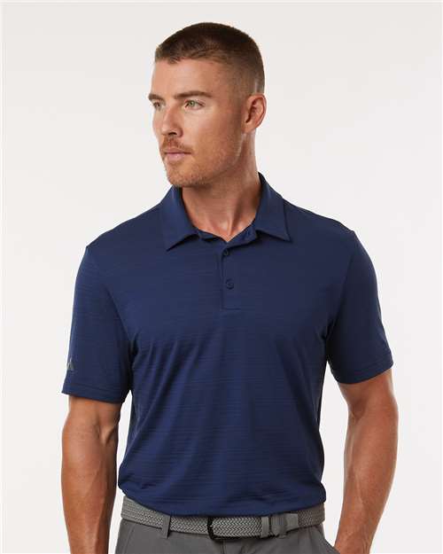 Adidas Men's Textured Stripe Polo