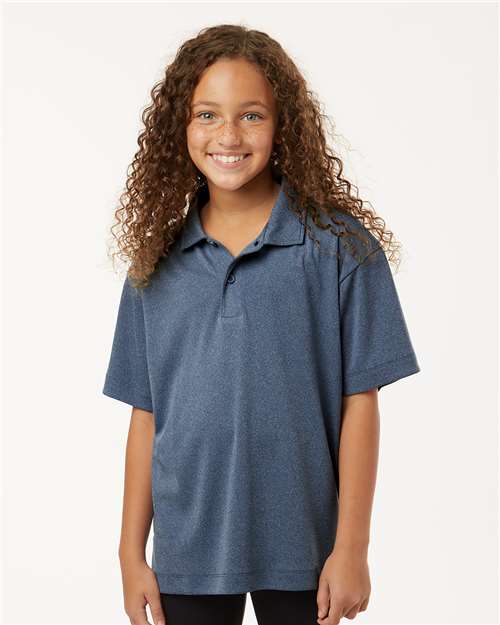 AllPro Youth Pro-Lock Performance Polo