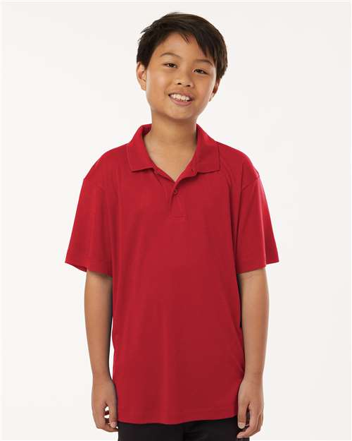 AllPro Youth Pro-Lock Performance Polo