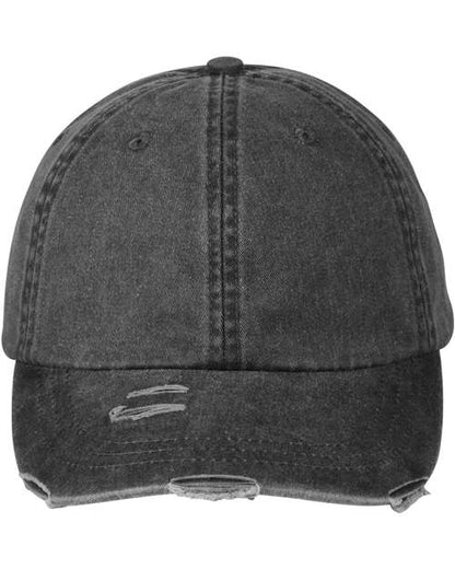 Adams Headwear Classic Pigment Distressed Dad Hat
