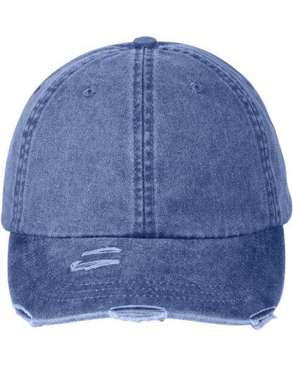Adams Headwear Classic Pigment Distressed Dad Hat