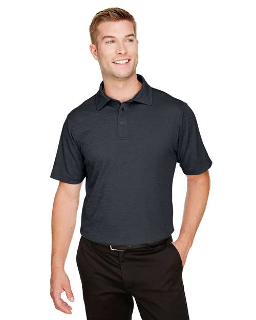 Devon & Jones Men's CrownLux Performance® Address Mélange Polo