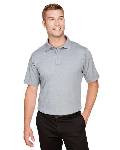Devon & Jones Men's CrownLux Performance® Address Mélange Polo