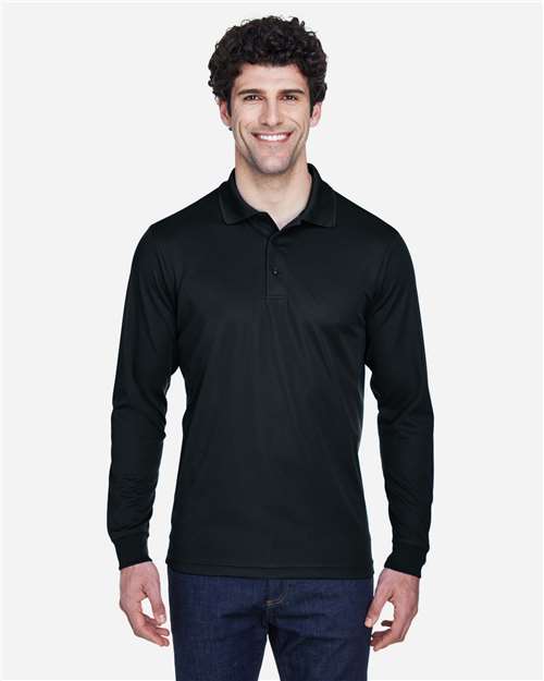 CORE365 Men's Pinnacle Performance Long Sleeve Piqué Polo