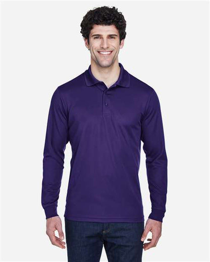 CORE365 Men's Pinnacle Performance Long Sleeve Piqué Polo