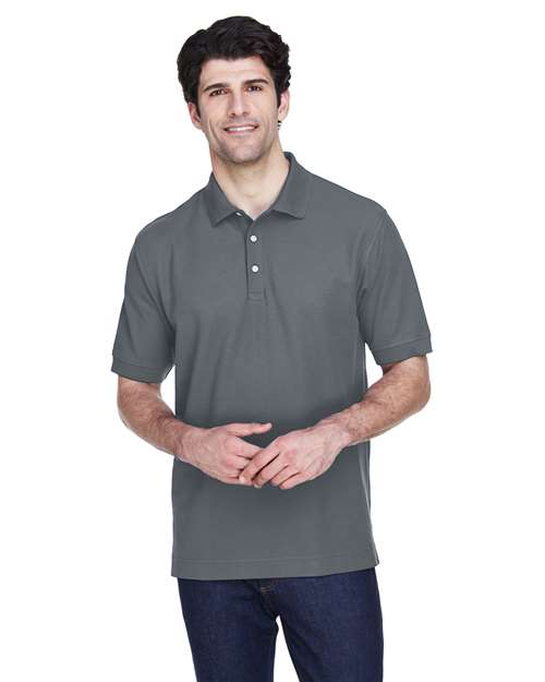 Devon & Jones Men's Pima Piqué Polo