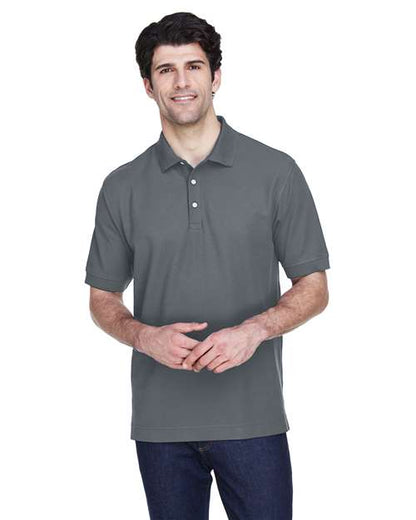 Devon & Jones Men's Pima Piqué Polo
