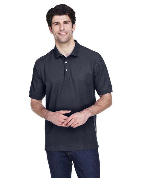 Devon & Jones Men's Pima Piqué Polo