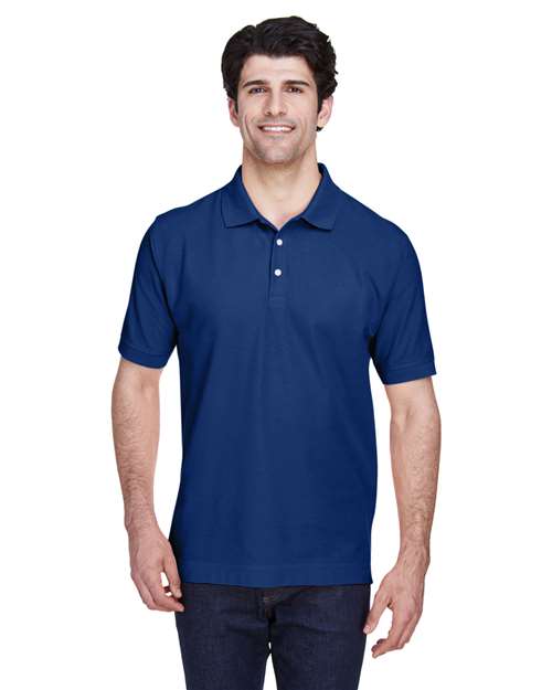 Devon & Jones Men's Pima Piqué Polo