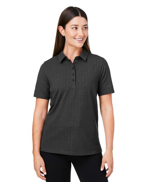 Devon & Jones Women's Crownlux Performance® Geo Polo