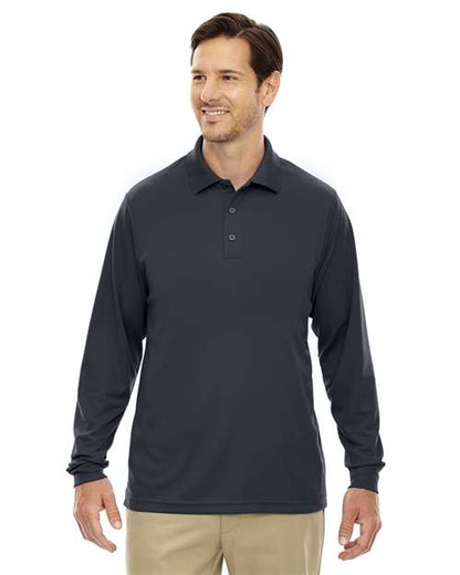 CORE365 Men's Tall Pinnacle Performance Long Sleeve Piqué Polo