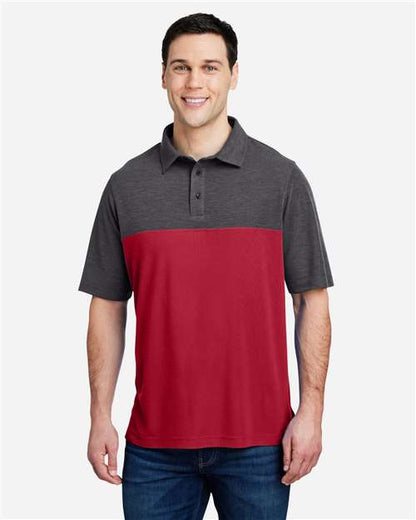 CORE365 Men's Fusion ChromaSoft™ Colorblock Polo
