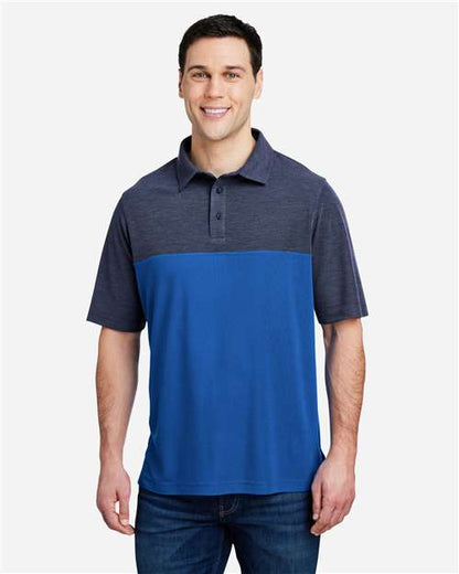 CORE365 Men's Fusion ChromaSoft™ Colorblock Polo