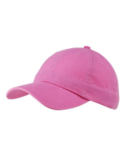 Big Accessories Youth Classic Brushed Twill Cap