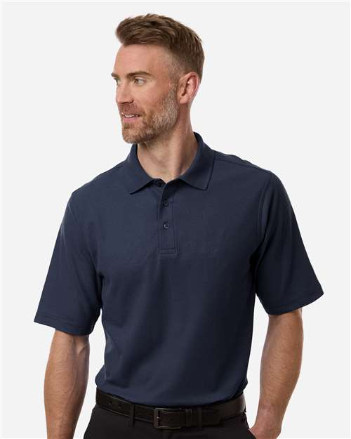 Harriton Men's Maverick CVC Pique Polo
