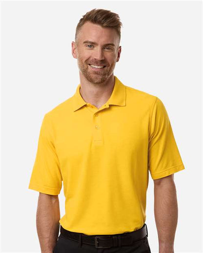 Harriton Men's Maverick CVC Pique Polo