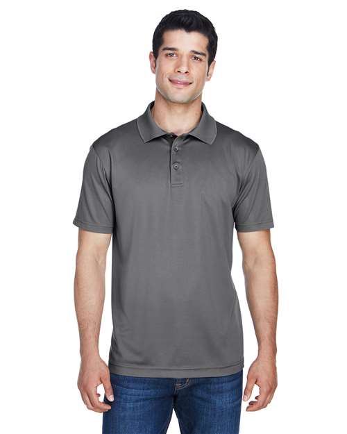 Harriton Men's Polyester Jersey Polo