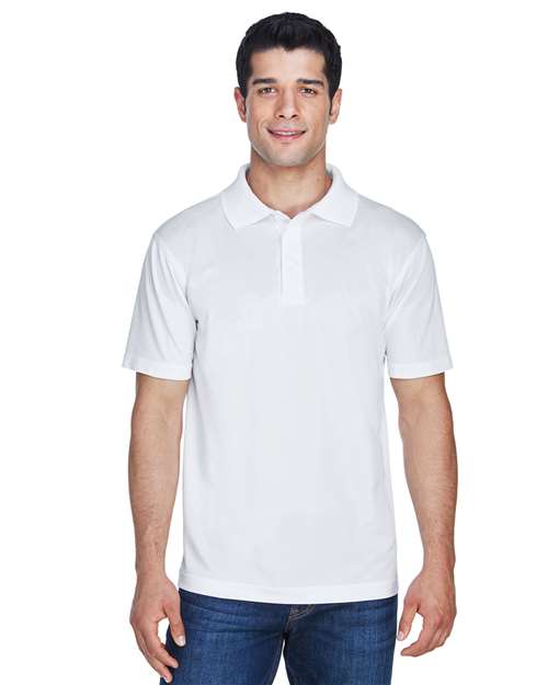 Harriton Men's Polyester Jersey Polo