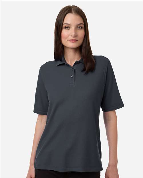 Harriton Women's Maverick CVC Pique Polo