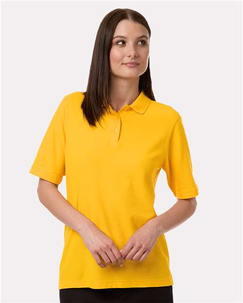 Harriton Women's Maverick CVC Pique Polo