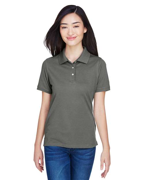 Harriton Women's Easy Blend Polo