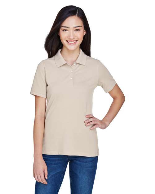 Harriton Women's Easy Blend Polo