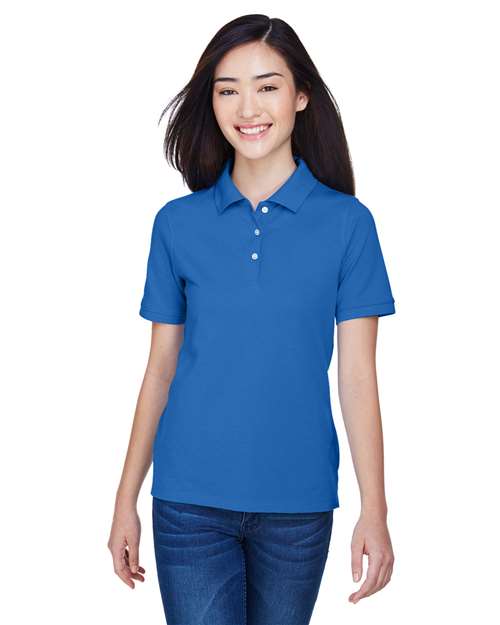 Harriton Women's Easy Blend Polo