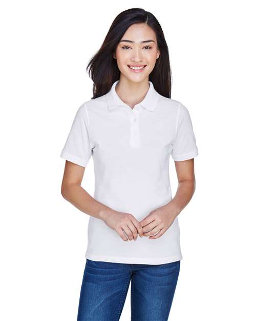 Harriton Women's Easy Blend Polo