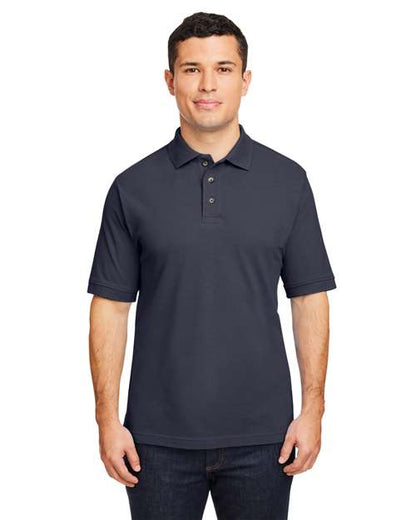 Harriton Men's Pique Polo