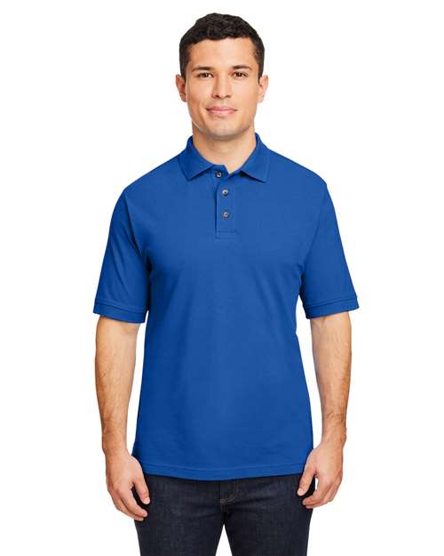 Harriton Men's Pique Polo