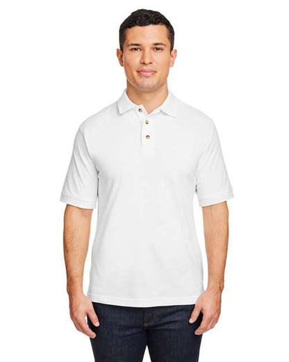Harriton Men's Pique Polo