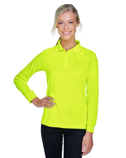 Harriton Women's Advantage Long Sleeve Tactical Polo