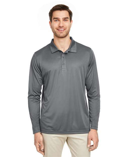 Team 365 Men's Zone Performance Long Sleeve Polo